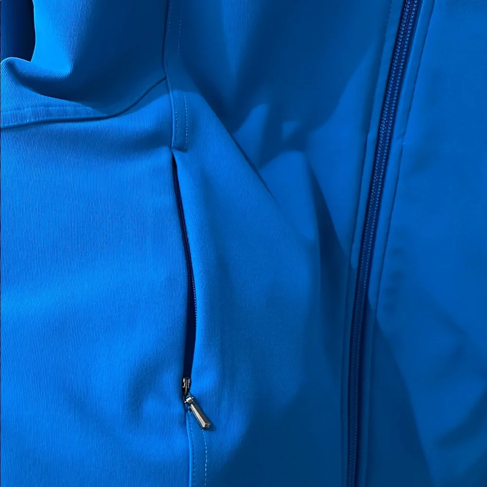 Lucy Vibrant Blue Zip-Up Jacket - Picture 5 of 7
